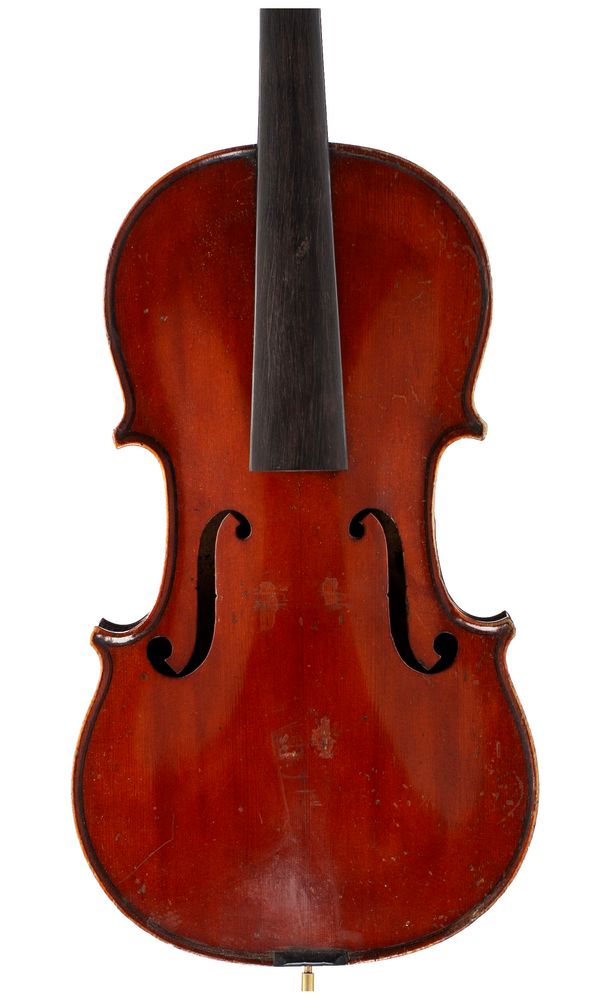 A violin, branded A La Ville de Padoue, Nicolas Duchene