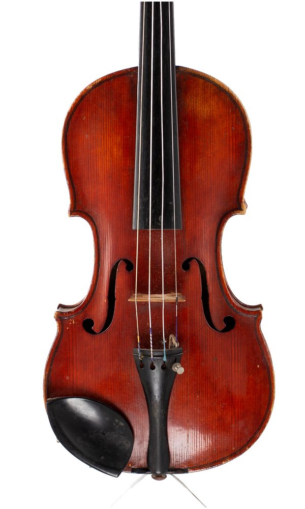 A violin, labelled ... Grant 1886