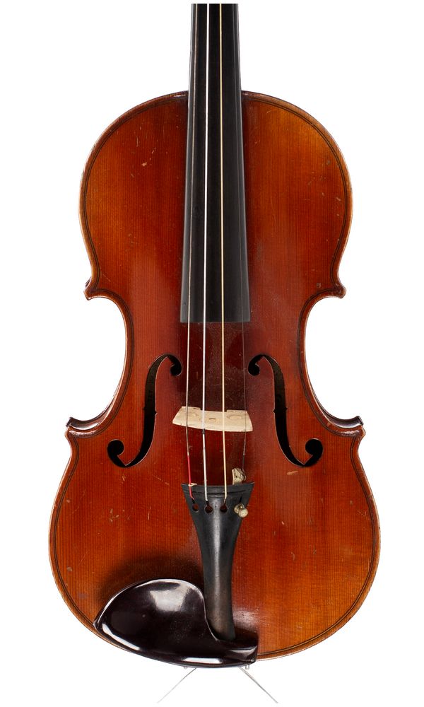 A violin, labelled J. T. L.