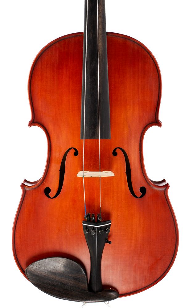 A viola, labelled Genial
