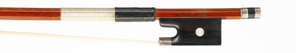 A silver-mounted viola bow, Workshop of G. Rudi Steinel, Germany, circa 1960
