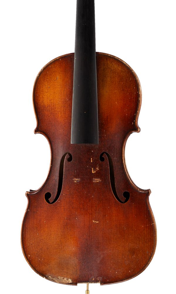 A violin, unlabelled
