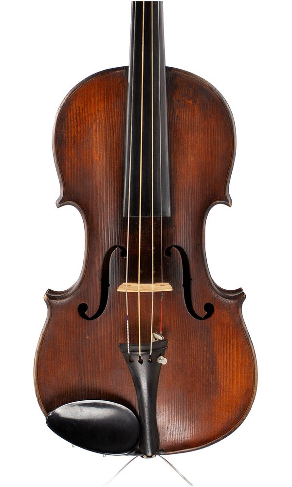 A violin, School of Caussin, Mirecourt, circa 1890
