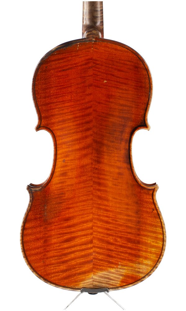 A violin, Workshop of Emile Mennesson, Reims, circa 1890 - back