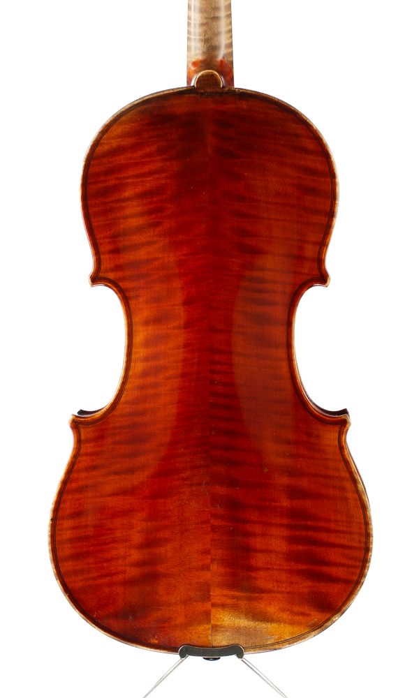 A violin, Workshop of Louis Noebe, Germany, 19th Century - back