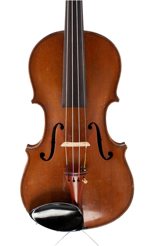 A violin, labelled The Maidstone