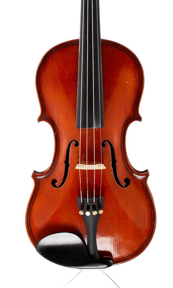 A violin, branded Violin Academy