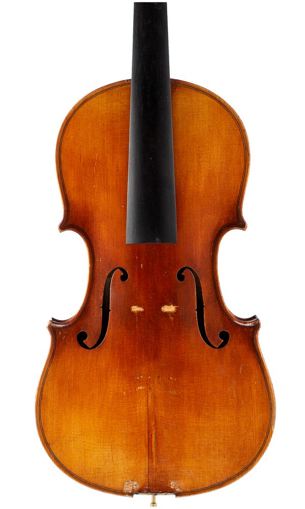 A violin, labelled Germany