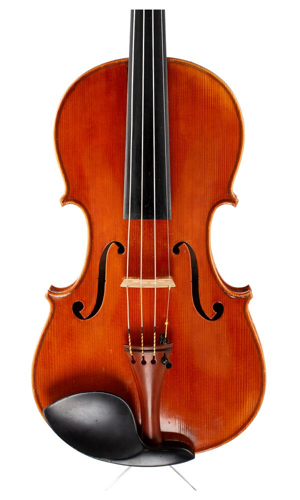 A violin, labelled Cajetanus Sgarabotto