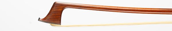 A silver and tortoiseshell-mounted cello bow, probably by Albert Nürnberger