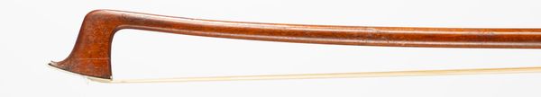 A silver-mounted violin bow, made for George Withers