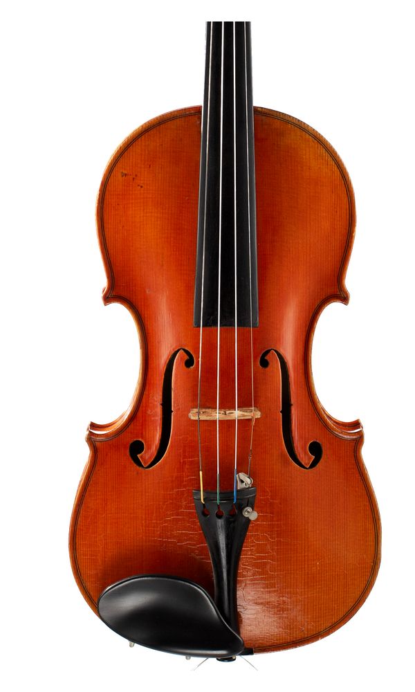 A violin, possibly Italy, 20th Century  Over 100 years old