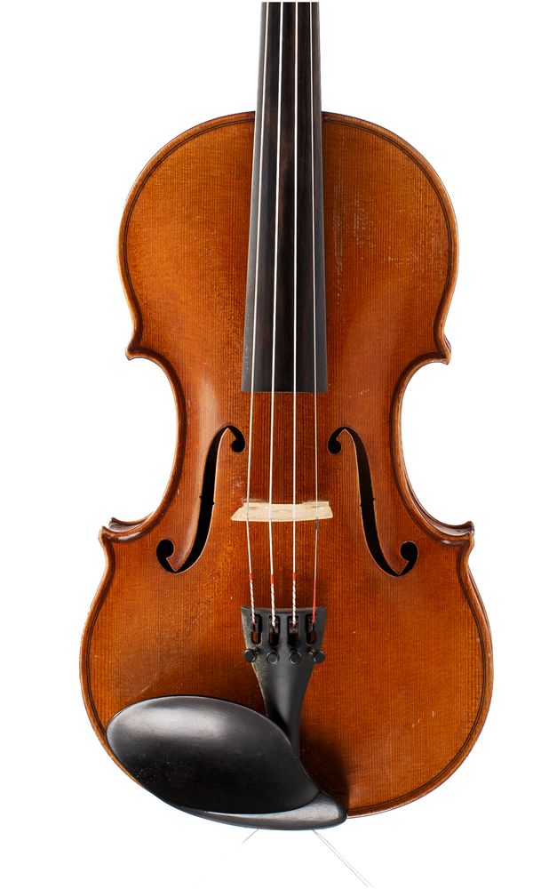 A violin, possibly by Kurt Brandt, Markneukirchen, 1947