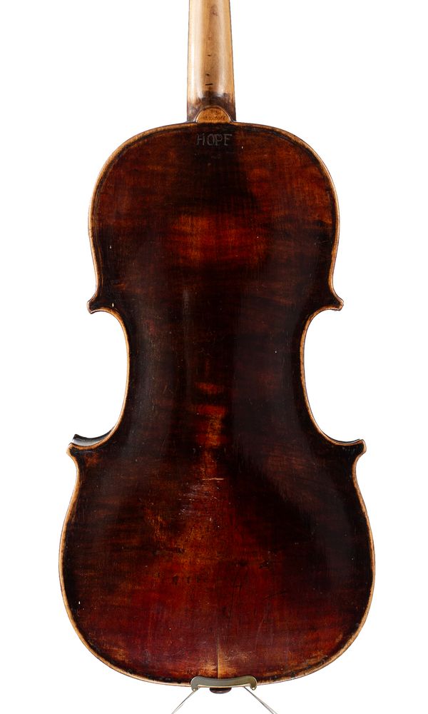 A violin, Germany, 19th Century - back