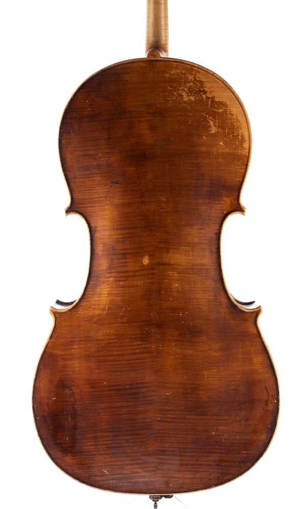 A cello, Germany, 19th Century - back