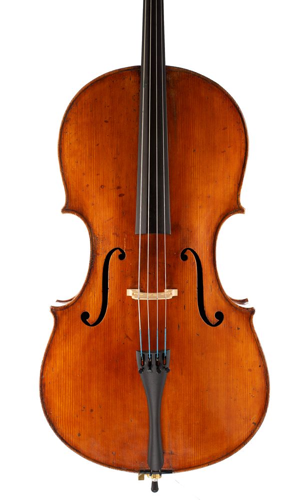 A cello, School of Vincenzo Postiglione, Naples, circa 1880
