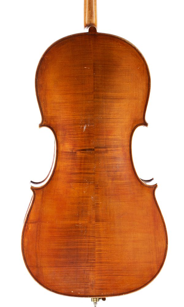 A cello, Germany, circa 1900 - back