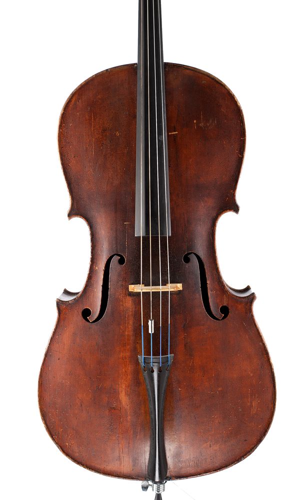 A cello, Mittenwald, circa 1860