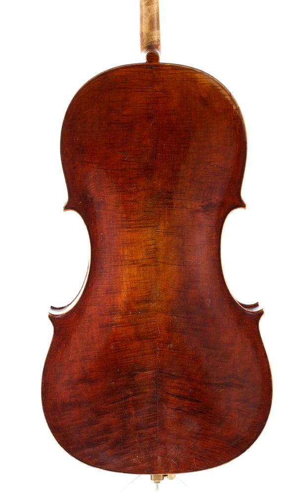 A cello, Workshop of Thomas Kennedy, London, circa 1820 - back