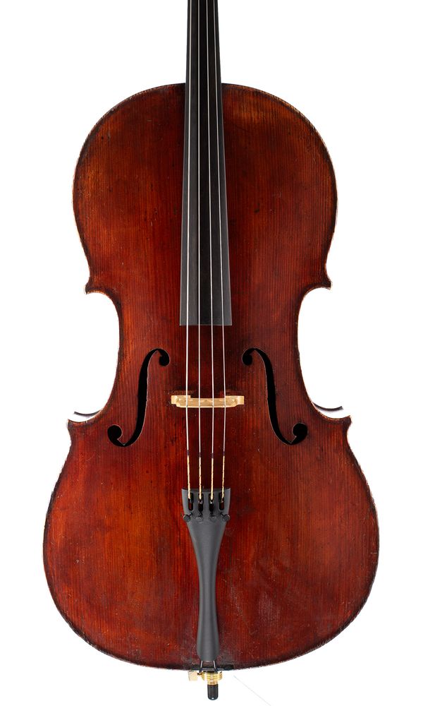 A cello, Workshop of Jérôme Thibouville-Lamy, Mirecourt, circa 1900