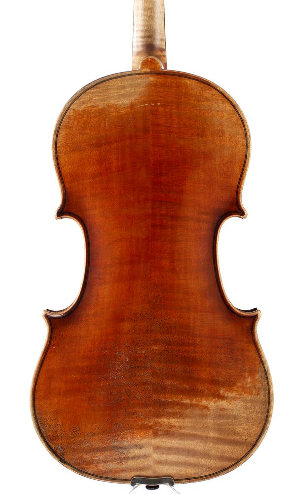 A viola, circa 1900 - back