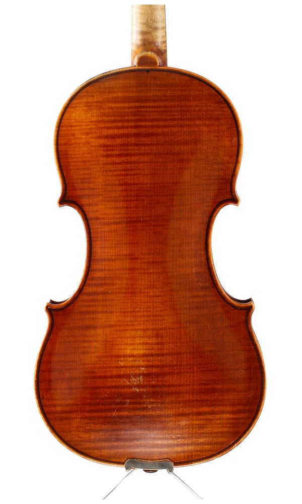 A violin by Thomas Earle Hesketh, Manchester, 1933 - back