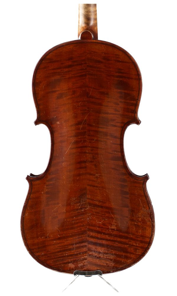 A violin, France, circa 1900 - back