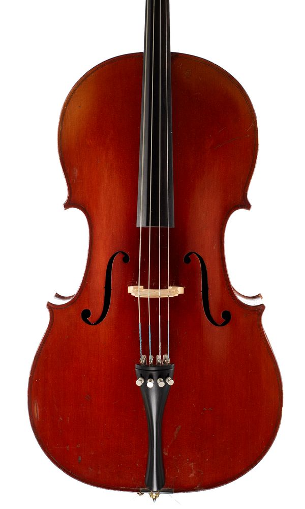 A cello, Workshop of Jérôme Thibouville-Lamy, Mirecourt, circa 1900