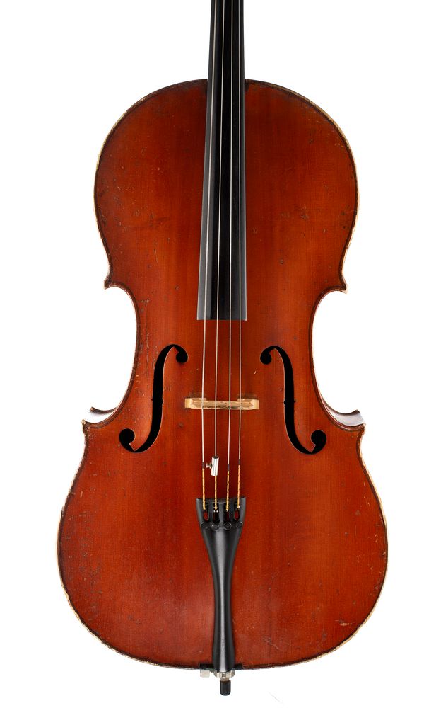A cello, probably France, late 1800 over 100 years old