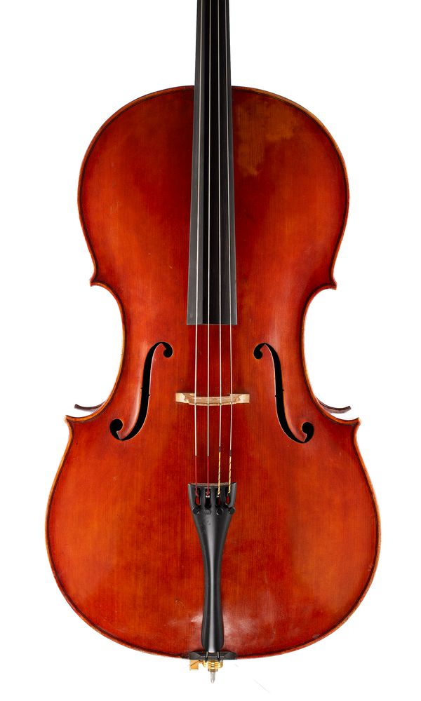 A cello, possibly Italy, early 20th Century