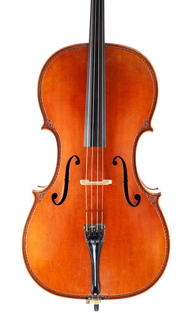 A cello, Workshop of Stöhr Illner Riedl, Baiersdorf, 1982