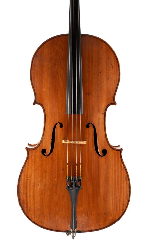 A cello, possibly France, circa 1910 over 100 years old