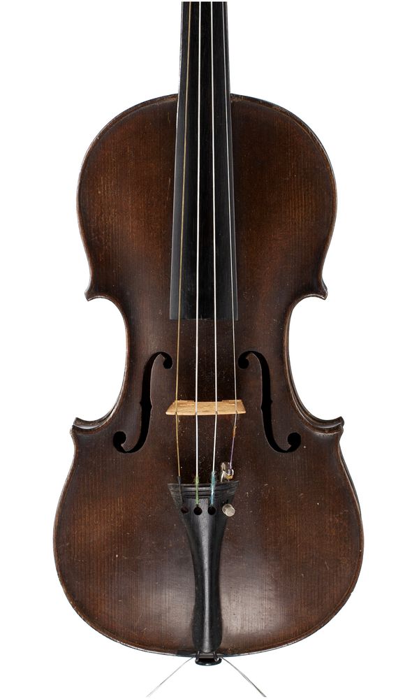A violin, labelled Jacobus Stainer, Absam