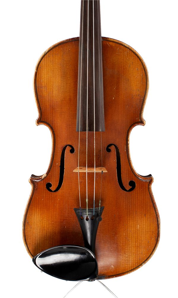 A violin, unlabelled