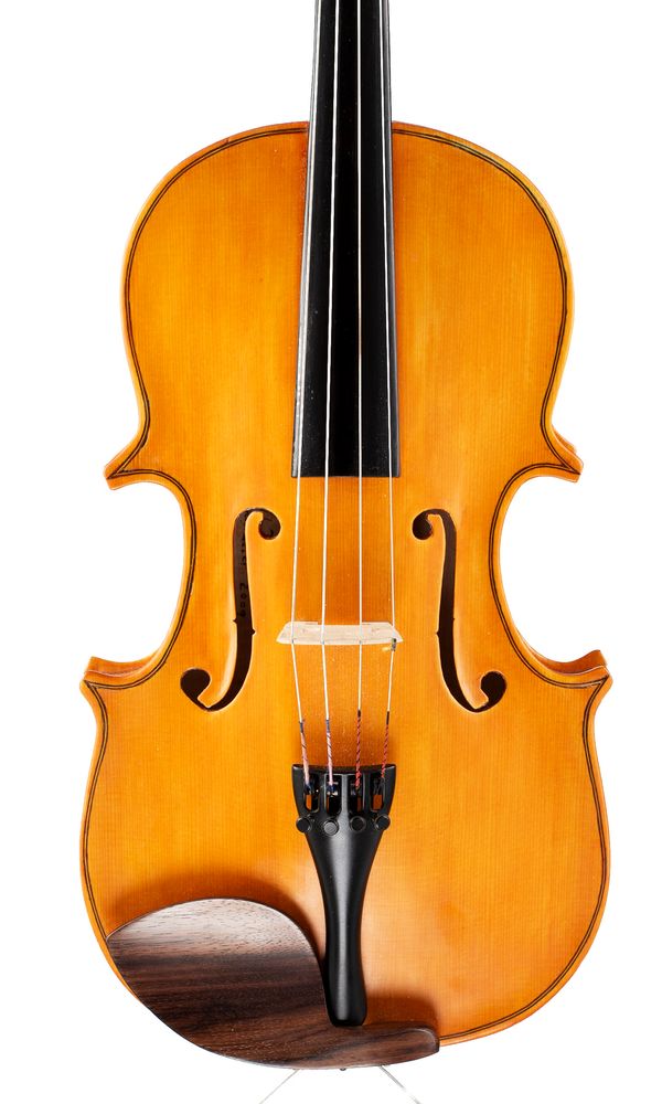 A viola, inscribed W. L Dickson