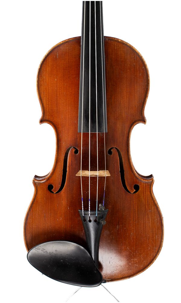 A violin, Workshop of Louis Noebe, Homburg