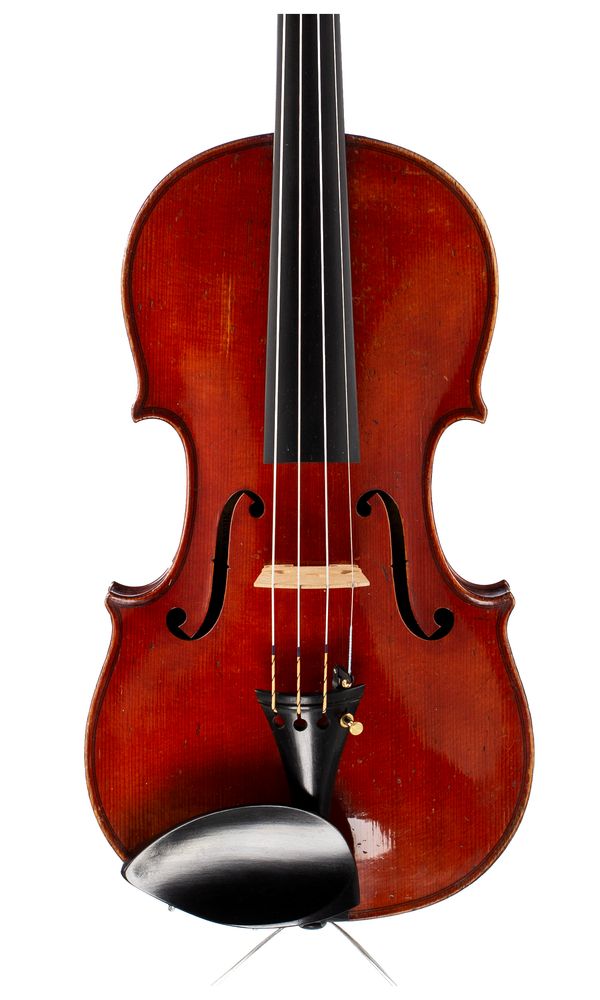A violin, Albertus Blanchi, Nice, 1910