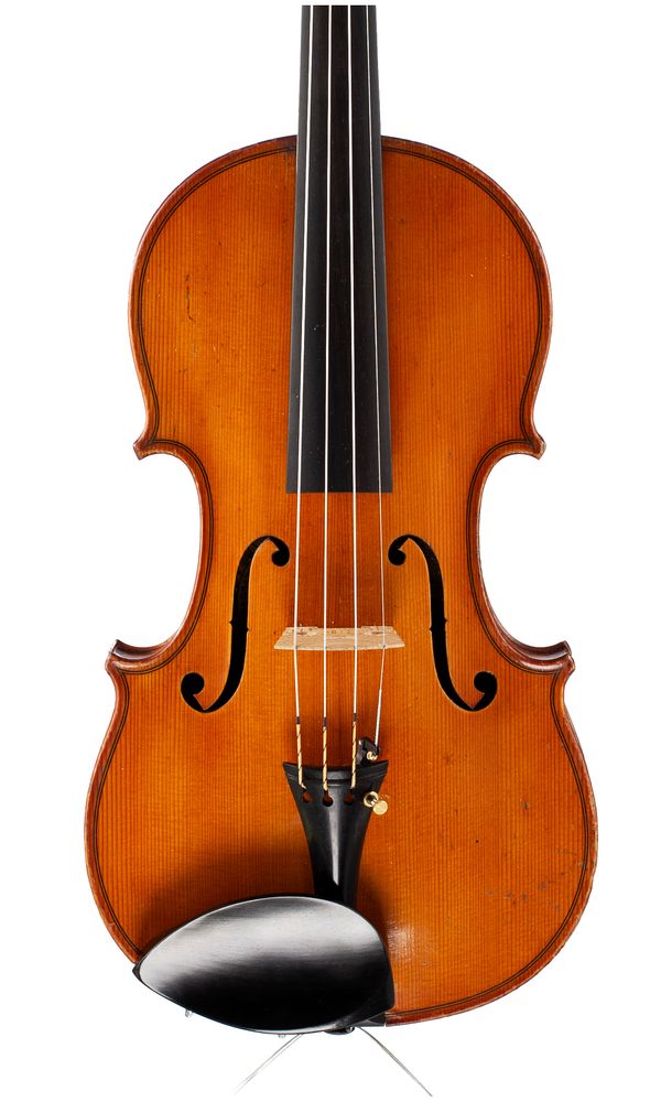A violin, probably Workshop of Paul Blanchard, Lyon, circa 1900