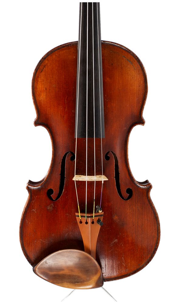 A violin by William Glenister, London, 1899
