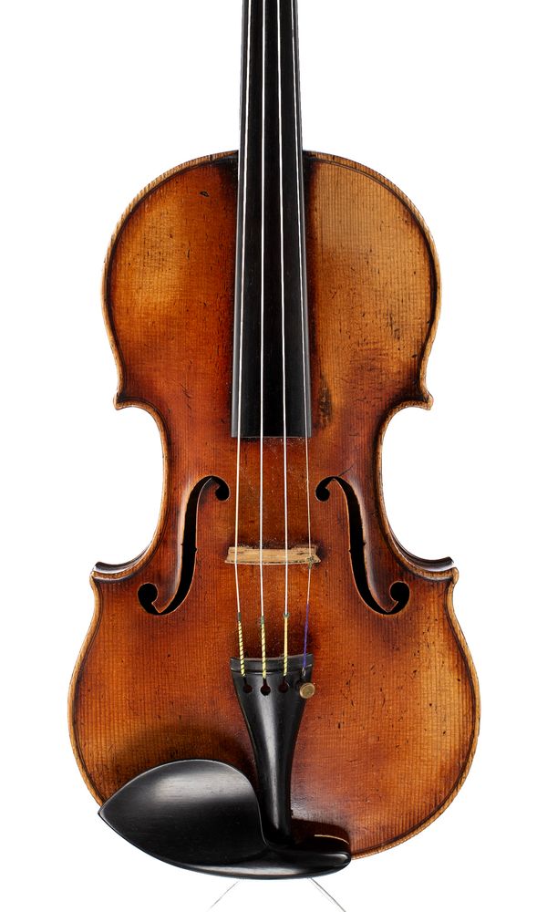 A violin by Georges Mougenot, Brussels, 1875