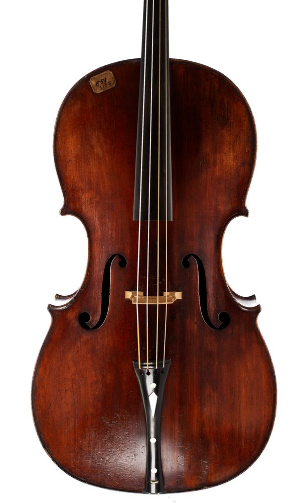 A cello, Betts School, England, circa 1820