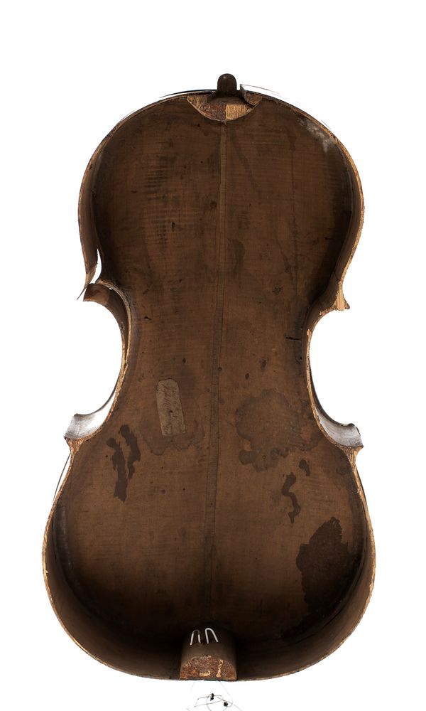 A cello body by Joseph Hill, London, 1756