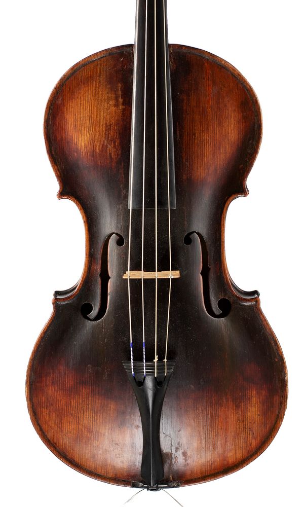 A viola, probably Bohemia circa 1790