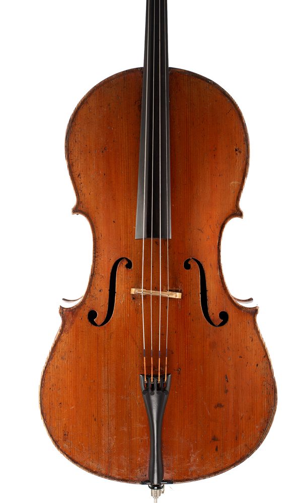 A cello, unlabelled over 100 years old