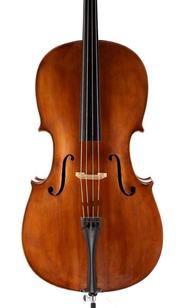 A cello, unlabelled