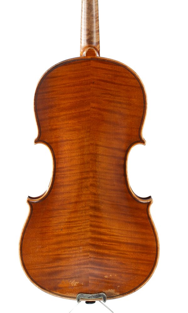 A violin, Workshop of Moritz, Germany, circa 1930 - back