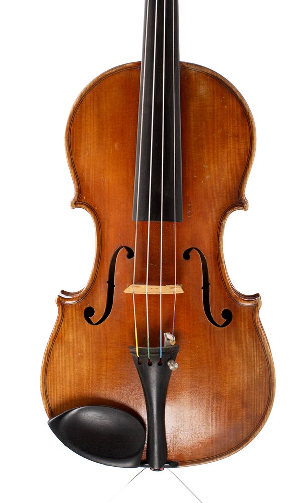 A violin, probably by Alfred Ameis, early 20th Century