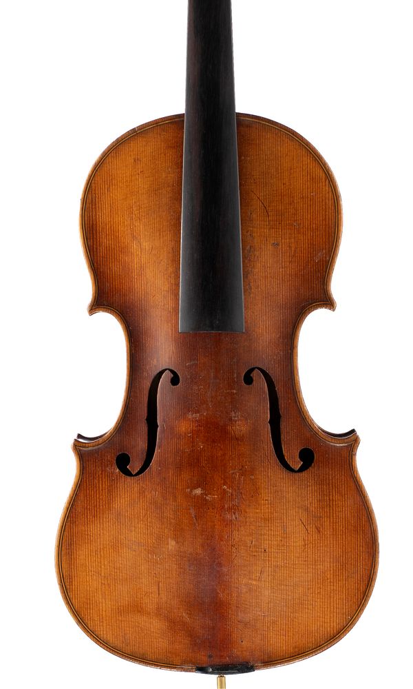 A violin, labelled Richard Freidl, Absroht 1765