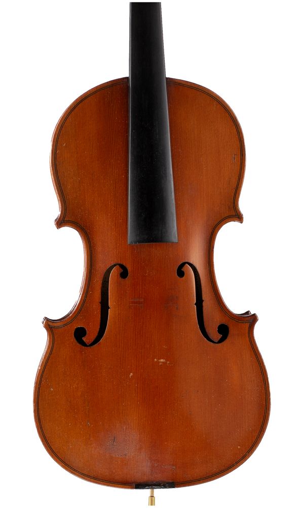 A violin, labelled Le Stentor I
