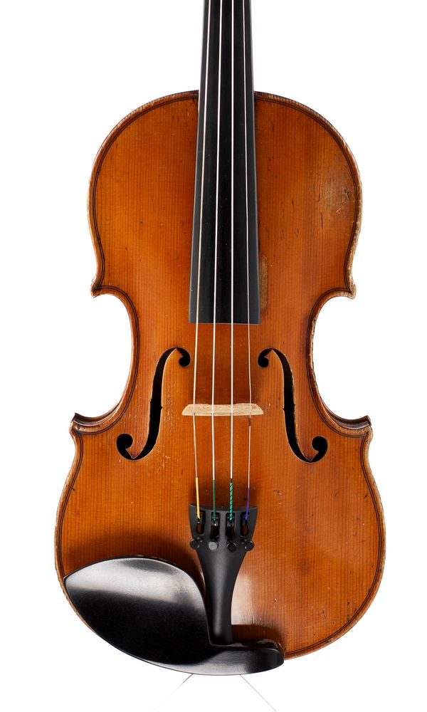 A violin for Hawkes & Son, France, circa 1890